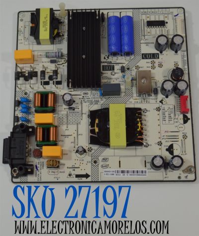FUENTE DE PODER ORIGINAL NUEVA PARA TV PHILIPS / NUMERO DE PARTE 81-PBE131-H160001 / SHG6504A-101H / DLBB500 / SHG6504A29-101HA / SHG6504A / DLBB500 REV:0.5 / E56334 / CQC14134104969 / 20200416 / MODELO 65PUL6653 / 65PUL6653/F8
