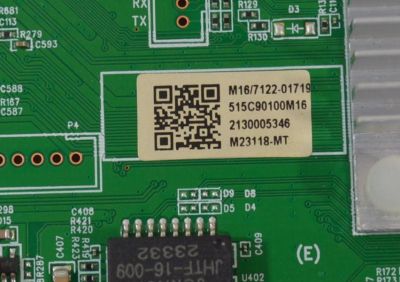 MAIN ORIGINAL PARA TV ONN ROKU 4K UHD HDR / NUMERO DE PARTE  515C90100M16 / MT90100-ZC01-01 / M16/7122-01719 / 2130005346 / M23118-MT / KB6160A / 2E05777D0 / 2E02777DO / DISPLAY JE695R3HDL / MODELO 100012588 70" - Imagen 2