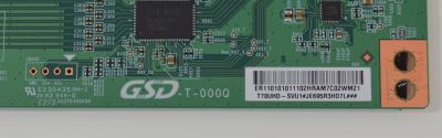 T-CON ORIGINAL PARA TV ONN / NUMERO DE PARTE T70UHD-SVU1 / GSD-T-000Q / E230435 AH-1 / E637E4006DA / JE695R3HDL / ER110101011102 / HRAM7C02WM21 / DISPLAY JE695R3HDL / MODELO 100012588 70" - Imagen 2