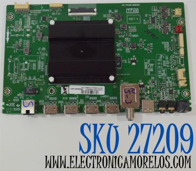 MAIN ORIGINAL NUEVA PARA TV AMAZON OMNI SERIES / NUMERO DE PARTE SVS2TITA01-MA200CK / 40-TITAN1-MAB41HG / V8-ST31BNA-LF1V2982 / V8-ST31BNA-LF1V2982.3730 / MDGX9005221 / E148158 / TITAN / MODELO K24NE5 55'' PULGADAS