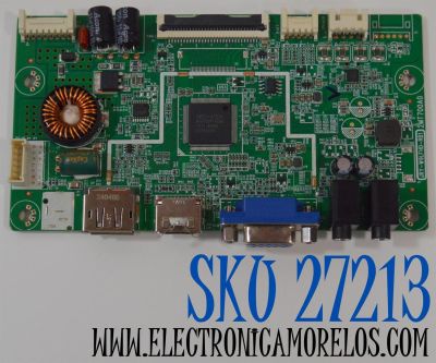 MAIN ORIGINAL NUEVA PARA MONITOR / NUMERO DE PARTE JRYBK64C-AB5VAAGWA / JRY-W9LFHD-RB1 / 2MT7000A0 / 02-2MT700A27-R03M / V8-MJ970AC-110V002 / JA246T50903200102 / 115752188 / JRYBK64C-AB5VAAGWA(440MA) / 421B-CT242255 / CQC20134240101 / E168066