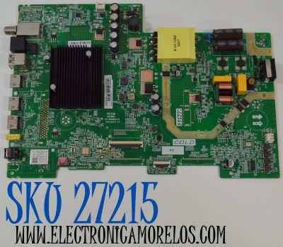 MAIN FUENTE COMBO ORIGINAL NUEVA PARA TV KALLEY 4K UHD HDR GOOGLE TV / NUMERO DE PARTE 02-7RT51MA50-T02T / 7RT51M / TM51MG1 / 201-MM51MG1N-03 / 7RT51MA8T2BT / IDE982585D / V8-GT51MGL-0015199.0002 / V8-GT51MGL-0015199 / MODELO K-GTV50UHDQV2