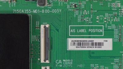 MAIN ORIGINAL PARA TV VIZIO 4K UHD HDR SMARTCAST / NUMERO DE PARTE XKCB02K049 / 715GA755-M01-B00-005YV / (X)XKCB02K049020X / KSA750004 / E342828 / PANEL T750QVF04.5 / DISPLAY T750QVN04.8 / MODELO P75Q9-H1 / P75Q9-H1 LTYAZPOX - Imagen 3