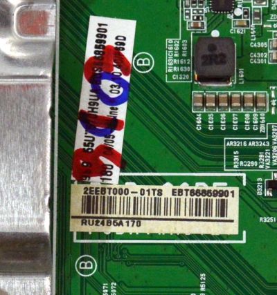 MAIN ORIGINAL PARA TV LG 4K UHD HDR SMART TV / NUMERO DE PARTE EBT66859901 / EAX68884321 / EAX68884321(1.0) / 66859901 / PANEL NC550DQG / DISPLAY LC550DQJ (SM)(A1) / MODELO 55UT570H9UA - Imagen 3