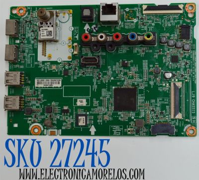 MAIN ORIGINAL PARA TV LG FULL HD / NUMERO DE PARTE EBU65672208 / EAX68209004 / EAX68209004(1.0) / 65672208 / PANEL HC430DUN / DISPLAY LC430DUY (SH)(A3) / MODELO 43LM6300PUB / 43LM6300PUB.BWMYLJM