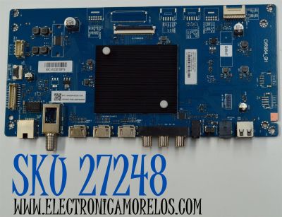 MAIN ORIGINAL PARA TV ONN ROKU 4K UHD HDR / NUMERO DE PARTE 9011-240028-WD20110K / CVR964_QH / Q24094-KT / 7.TR964QH11000.0B0 / JPOF24060038 / JRX09011RA0 / 2481944006 / PANEL K500WDGF / DISPLAY ST4951D01-1 / MODELO 100012585 50"