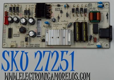 FUENTE DE PODER ORIGINAL PARA TV TCL / NUMERO DE PARTE G0504-000212 / G0101-000201 / 40-L12JW1-PWC1KG / G0504-000212-Z00 / 20371352 / PANEL LVU550NDJL / DISPLAY ST5461D18-2 V2.1 / CSU05-XL-1 / CSU05-XR-1 / MODELO 55S571G