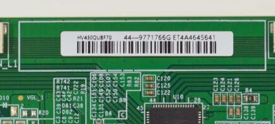 T-CON ORIGINAL PARA TV ELEMENT XUMO TV / NUMERO DE PARTE 44-9771766G / 47-6021477 / HV430QUBF70 / ET4A4645641 / 47-6021477_2020_05_22 / PANEL K430WDJ1 / DISPLAY HV430QUB-F70 / MODELO E550AE43C - Imagen 2