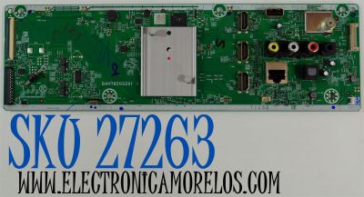 MAIN ORIGINAL PARA TV PHILIPS 4K UHD HDR GOOGLE TV / NUMERO DE PARTE AH7UZ011 / BAH78ZG0201 1 / H7UZ / AH7UZUT-50UX / DISPLAY V500DJ7-QE1 REV.D2 / MODELO 50PUL7552/F7 / 50PUL7552/F7 A