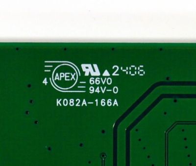 T-CON ORIGINAL PARA TV PHILIPS / NUMERO DE PARTE AH7UZ041 / BAH7UZG0204 1 / V000005863 / K082A-166A / DISPLAY V500DJ7-QE1 REV.D2 / MODELO 50PUL7552/F7 / 50PUL7552/F7 A - Imagen 2