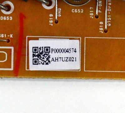 FUENTE DE PODER ORIGINAL PARA TV PHILIPS / NUMERO DE PARTE AH7UZ021 / BAHAU0F01 02 1 / P000004574 / DISPLAY V500DJ7-QE1 REV.D2 / MODELO 50PUL7552/F7 / 50PUL7552/F7 A - Imagen 2