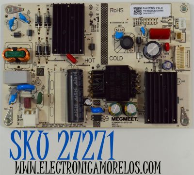 FUENTE DE PODER ORIGINAL PARA TV PHILIPS / NUMERO DE PARTE 260132009800 / MP80TL-2P32-JB / 1110-4000389 / 240410-002327 / PANEL HK430WLEDM-JH5UH / PT430GT03-1 VER.1.0 / BOARD PT430GT03-1-XL-1 / PT430GT03-1-XR-1 / MODELO 43PUL6643/F7