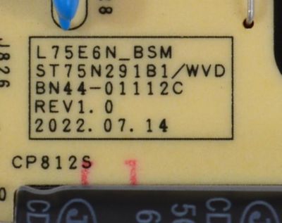 FUENTE DE PODER ORIGINAL PARA TV SAMSUNG / NUMERO DE PARTE BN44-01112C / L75E6N_BSM / ST75N291B1/WVD / BN4401112C / DY82WBAH07M / PANEL CY-SC075HGSV5H / DISPLAY JR745R3HA4K / MODELO UN75DU8000F / UN75CU8000D / UN75CU8000F / UN75DU8000B / UN75DU8000D - Imagen 3