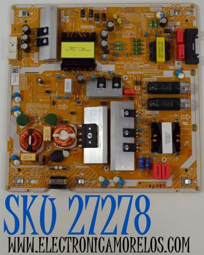 FUENTE DE PODER ORIGINAL PARA TV SAMSUNG / NUMERO DE PARTE BN44-01269B / L75S6N_DVD / BN4401269B / BN44-01269A / BN44-01269C / PANEL CY-BD070HGSV2H / CY-BD075HGSV5H / DISPLAY JE695R3HE1K / JR745R3HC5K / MODELO UN70DU7200FXZA / UN75DU7200BXZA