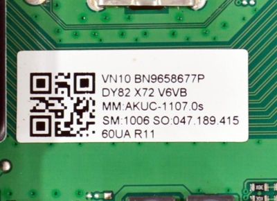 MAIN ORIGINAL PARA TV SAMSUNG 4K UHD / NUMERO DE PARTE BN96-58677P / BN41-03231A / BN41-03231 / KANT_SUZE_DU7000 / BN9658677P / PANEL CY-BD060HGSV1H / DISPLAY JE601R3HD3K / BN96-50741B / MODELO UN60DU6900FXZA / UN60DU6900FXZA UA01 - Imagen 2