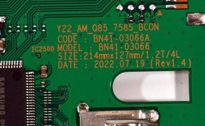 LED DRIVER ORIGINAL PARA TV SAMSUNG / NUMERO DE PARTE BN94-17797C / BN41-03066A / BN9720254A / BN9417797C / DFVC2322 / BN41-03066A-014 / PANEL CY-TC085FMHV4H / BOARD ST8461D03-3 V2.1 / ST8461D02-2-XM-1 / ST8461D02-2-XR-1 / MODELO QN85QN85CDFXZA CA01 - Imagen 4