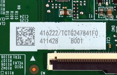 T-CON ORIGINAL PARA TV HISENSE / NUMERO DE PARTE 416222 / RSAG7.820.13019/ROH / 411428 / TCTG247841F0 / RSAG7.820.13019/ROH VER.C / PANEL HD850H1U51-TAL6B1\ROH / DISPLAY T850QVN03.4 / MODELO 85R6030N - Imagen 3