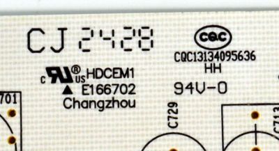 FUENTE DE PODER ORIGINAL PARA TV HISENSE / NUMERO DE PARTE 416603 / RSAG7.820.51163/ROH / CQC13134095636 / 51163-0 / DPD247PXA4K / PANEL HD850H1U51-TAL6B1\ROH / DISPLAY T850QVN03.4 / MODELO 85R6030N - Imagen 4