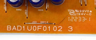 FUENTE DE PODER ORIGINAL PARA TV PHILIPS / NUMERO DE PARTE ADDUG023 / BAD1U0F01 02 3 / BAD1U0F01023 / P000001275 / PANEL UCFU0XT-G068 / CC500PV7D VER.02 / MODELO 50PFL4756/F7 - Imagen 2