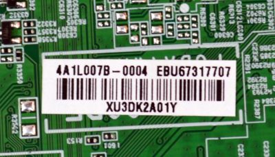 MAIN ORIGINAL PARA TV LG 4K UHD HDR SMART TV / NUMERO DE PARTE EBU67317707 / EAX70043605 / EAX70043605(1.0) / 67317707 / PANEL NC550TQG-ABKHG / DISPLAY HV550QUB-F7D / MODELO 55UR8000AUA / 55UR8000AUA.BUSGLJM - Imagen 3