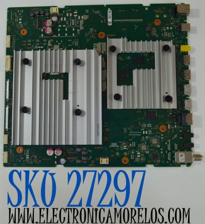 MAIN ORIGINAL PARA TV SONY BRAVIA 4K UHD HDR GOOGLE TV / NUMERO DE PARTE A5056853A 218 / 101227071 / P04190510E / A-5056-853-A 218 / PANEL YDDM075DGS11 / DISPLAY ST7461D04-6 V2.1 / BOARD ST7461D04-6-XL-2 / ST7461D04-6-XR-2 / MODELO XR-75X90CL / XR75X90CL