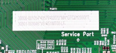 MAIN ORIGINAL PARA TV TCL 4K UHD HDR GOOGLE TV / NUMERO DE PARTE 30800-001054 / 40-R51MP7-MAC2HG / 11602-500876 / 30801-001046 / R51MP9 / PANEL HK700WLEDM-CV01H / DISPLAY CV700U2-L02 REV:01 / BOARD CV700U2-L02-XRL-2 / CV700U2-L02-XRR-1 / MODELO 70S470G - Imagen 5