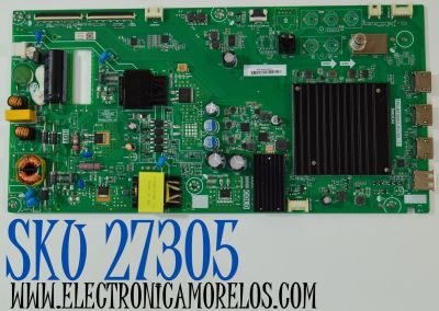 MAIN FUENTE COMBO ORIGINAL PARA TV VIZIO 4K UHD HDR / NUMERO DE PARTE TPD.MT5691T.PC765 / TPD.MT5691T.PC765 (T) / M000A500R / A000GK00J / AY347403FS / 14C67D64E4D8 / PANEL V500DJ7-E03 REV.CE / V500DJ7-203 / MODELO V4K50S-0809 / V4K50S-0809 LIAIW1AA