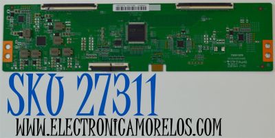 T-CON ORIGINAL PARA TV VIZIO / NUMERO DE PARTE 44-9772139B / HF860QUB-F20 / 47-6021798 / 7S001029 / 100393499E0499D / LC4A48A0CV / PANEL BOEI860WQ1 / DISPLAY HF860QUB-F20 / MODELO V4K86C-0804 / V4K86C-0804 LBV1U3HA