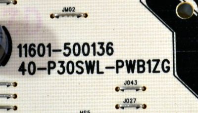 FUENTE DE PODER ORIGINAL PARA TV TCL / NUMERO DE PARTE 30805-000444 / 11601-500136 / 40-P30SWL-PWB1ZG / 20372457 / PANEL LVU750NDJL / DISPLAY ST7461D03-2 VER.2.3 / BOARD CSU07-XRL-1 / CSU07-XRR-1 / CSU07-XLL-1 / CSU07-XLR-1 / MODELO 75Q691G / 75Q691F - Imagen 2