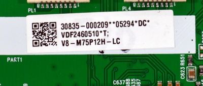 LED DRIVER ORIGINAL PARA TV TCL / NUMERO DE PARTE 30835-000209 / 40-85P12H-DCA2LG / 11602-501057 / V8-M75P12H-LC / PANEL LVU750NDJL / DISPLAY ST7461D03-2 VER.2.3 / BOARD CSU07-XRL-1 / CSU07-XRR-1 / CSU07-XLL-1 / CSU07-XLR-1 / MODELO 75Q691G / 75Q691F - Imagen 3