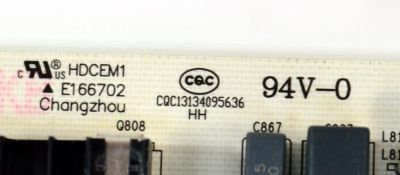 FUENTE DE PODER ORIGINAL PARA TV HISENSE / NUMERO DE PARTE 401747 / RSAG7.820.12385/ROH / CQC13134095636 / 12385-K / HDCEM1 / PANEL HD650H1U74-T0L7B6 / DISPLAY HV650QUB-E75 REV.2.0 / MODELO 65QD7N / 65QD6N - Imagen 4