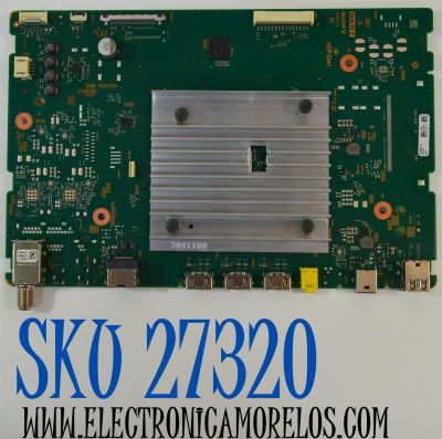 MAIN ORIGINAL PARA TV SONY BRAVIA 4K UHD HDR GOOGLE TV /NUMERO DE PARTE A5059081B 684/101641711 /A5059081A /PANEL BOEI650WQ1 /HV650QUB-F9L /MODELO KD-65X77CL/ DESPUÉS DE REEMPLAZAR ESTA PLACA ES POSIBLE QUE DEBA ACTUALIZAR EL SOFTWARE A LA ÚLTIMA VERSIÓN