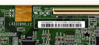 T-CON ORIGINAL PARA TV SONY / NUMERO DE PARTE 44-9772190 / 47_6021749 / 44-9772190O / HV650QUB_F9L_V00 / L433189A_12 / HV650QUBF9L / PANEL BOEI650WQ1 / DISPLAY HV650QUB-F9L / MODELO KD-65X77CL / KR-65X90CL - Imagen 2