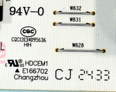 FUENTE DE PODER ORIGINAL PARA TV HISENSE / NUMERO DE PARTE 347918 / RSAG7.820.11820/ROH / CQC13134095636 / HDCEM1 / 11820-D / DMD249E24Z4 / PANEL HD750H1U71-T0L4K1\ROH  / DISPLAY HV750QUB-F92 / MODELO 75R6E5 - Imagen 3