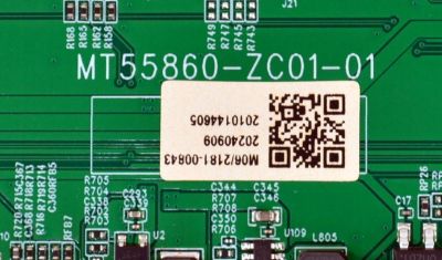 MAIN ORIGINAL PARA TV VIZIO 4K UHD HDR SMARTCAST / NUMERO DE PARTE 515C55860M06 / MT55860-ZC01-01 / M06/2181-00843 / 20240909 / 2010144605 / DISPLAY JR645R3HA3L / MODELO V4K65M-0810 / V4K65M-0810 LMC1VHA - Imagen 2