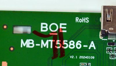 MAIN ORIGINAL PARA TV VIZIO 4K UHD HDR SMARTCAST / NUMERO DE PARTE 21201-04525 / MB-MT5586-A / 1000273956 / S11100027395601977 / PANEL BOEI750WQ1 / DISPLAY HV750QUB-F91 / MODELO V4K75C-0804 / V4K75C-0804 LBSFU8JA - Imagen 3