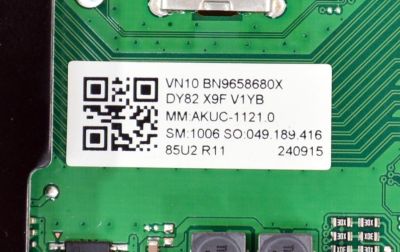 MAIN ORIGINAL PARA TV SAMSUNG 4K UHD HDR / NUMERO DE PARTE BN96-58680X / BN41-03231A / BN41-03231 / KAN_SU2E_DU7000 / BN9658680X / PANEL CY-BD085HGNV2H / DISPLAY V850DJ2-Q01 / BN96-58301A / MODELO UN85DU7200BXZA DB03 / UN85DU7200DXZA DB03 - Imagen 4