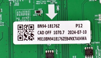 MAIN ORIGINAL PARA TV SAMSUNG 4K UHD HDR / NUMERO DE PARTE BN94-18176Z / BN41-03158A / BN97-20769A / BN96-57321C / BN96-52592A / PANEL CY-NC085HGHV2H / DISPLAY ST8461D01-2 V2.1 / BOARD ST8461D01-1-XL-3 / ST8461D01-1-XR-3 / MODELO UN85DU7200BXZA XC02 - Imagen 6