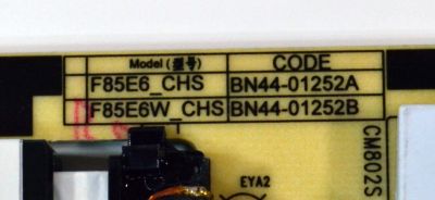 FUENTE DE PODER ORIGINAL PARA TV SAMSUNG / NUMERO DE PARTE BN44-01252A / F85E6_CHS / BN4401252A / PANEL CY-NC085HGHV2H / DISPLAY ST8461D01-2 V2.1 / BOARD ST8461D01-1-XL-3 / ST8461D01-1-XM-3 / ST8461D01-1-XR-3 / MODELO UN85DU7200BXZA / UN85DU7200BXZA XC02 - Imagen 3