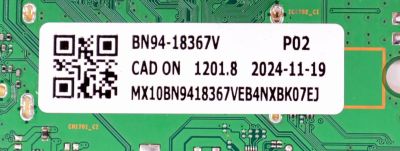 MAIN ORIGINAL PARA TV SAMSUNG NEO QLED 4K UHD HDR SMART TV  / NUMERO DE PARTE BN94-18367V / BN41-03215A / BN41-03215 / K058C-H02A / BN9418367V / PANEL CY-TD085FMAV2H / DISPLAY T850QVN04.3 / BN96-58275A / MODELO QN85QN85DDFXZA / QN85QN85DDFXZA AA01 - Imagen 2