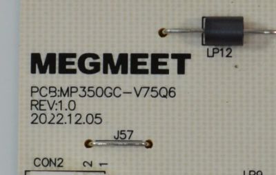 FUENTE DE PODER ORIGINAL PARA TV VIZIO / NUMERO DE PARTE 60101-05071A / MP350GC-75Q6 / MP350GC-V75Q6 / 60101-05071A0MMS / 24030138242101520 / PANEL BOEI750WQ1 / DISPLAY HV750QUB-F92 / MODELO M75Q6X-L4 / M75Q6X-L4 LBSFV9GA - Imagen 3