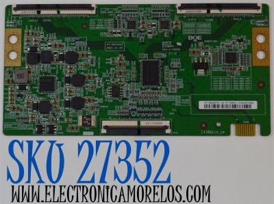 T-CON ORIGINAL PARA TV VIZIO / NUMERO DE PARTE 44-97720050 / 47-6021663 / HV750QUBF92 / 44-9772005O / GY4A4653649 / PANEL BOEI750WQ1 / DISPLAY HV750QUB-F92 / MODELO M75Q6X-L4 / 75PUL7552/F7