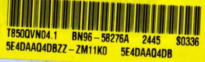 MAIN ORIGINAL PARA TV SAMSUNG 4K UHD HDR / NUMERO DE PARTE BN96-60522A / BN41-03231A / BN41-03231 / BN9660522A / PANEL CY-BD085HGAV2H / DISPLAY T850QVN04.1 / BOARD 85ST14.S18-XR / 85T14.S0P-XC / 85T14.SOP-XC / 85T14S19-XL / MODELO UN85DU7200BXZA AB01 - Imagen 4