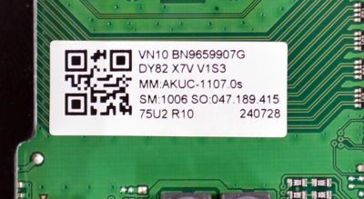 MAIN ORIGINAL PARA TV SAMSUNG 4K UHD / NUMERO DE PARTE BN96-59907G / BN41-03231A / BN41-03231 / KANT_SU2E__DU7000 / BN9659907G / BN96-58586E / BN96-58294A / PANEL CY-BD075HGSV5H / DISPLAY JR745R3HC5K / MODELO UN75DU7200BXZA UH07 - Imagen 5