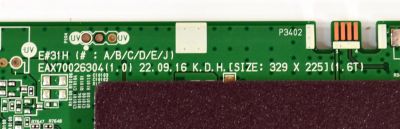 MAIN ORIGINAL PARA TV LG 4K UHD SMAR TV / NUMERO DE PARTE EBT67523303 / EAX70026304 / EAX70026304(1.0) / 67523303 / PANEL LE830AQG (LQ)(B1) / MODELO OLED83G3PUA / OLED83G3PUA.BUSYLJR - Imagen 4