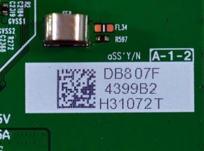 T-CON ORIGINAL PARA TV LG / NUMERO DE PARTE 6871L-4399B / 6870C-0702A / V21-83U-CPCB / 4399B / L830AQG (LQ)(B1) / DB807F / H31072T / D8EL32003417B10 / PANEL LE830AQG (LQ)(B1) / MODELO OLED83G3PUA / OLED83G3PUA.BUSYLJR - Imagen 2
