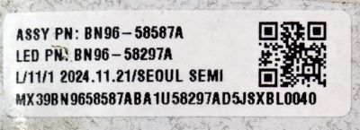MAIN ORIGINAL PARA TV SAMSUNG 4K UHD HDR / NUMERO DE PARTE BN96-58680X / BN41-03231A / BN9658680X / BN96-58587A / BN96-58297A / PANEL CY-BD085HGAV2H / DISPLAY T850QVN04.1 / BOARD 85S14-S19-XL / 85S14-S0P-XC / 85S14-S18-XR / MODELO UN85DU7200DXZA AB01 - Imagen 4