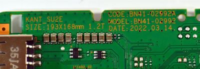 MAIN ORIGINAL PARA TV SAMSUNG 4K UHD HDR / NUMERO DE PARTE BN94-18054D / BN41-02992A / BN9418054D / BN97-20671D / BN96-50471A / BN96-50310A / PANEL CY-BC075HGHV2H / DISPLAY ST7461D03-1 V2.1 / BOARD CSU17-XL-2 / CSU17-XR-2 / MODELO UN75DU7200BXZA UB01 - Imagen 5