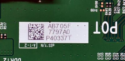T-CON ORIGINAL PARA TV LG / NUMERO DE PARTE 6871L-7797A / 6870C-1025A / LE830AQU (ES)(B2) / 7797A / AB7 05F / P40337T / D8EN4600VX15B10 / PANEL LE830AQU (ES)(B2) / MODELO OLED83C4AUA / OLED83C4AUA.BUSYLJR / OLED83B4AUA.BUSYLJR - Imagen 2