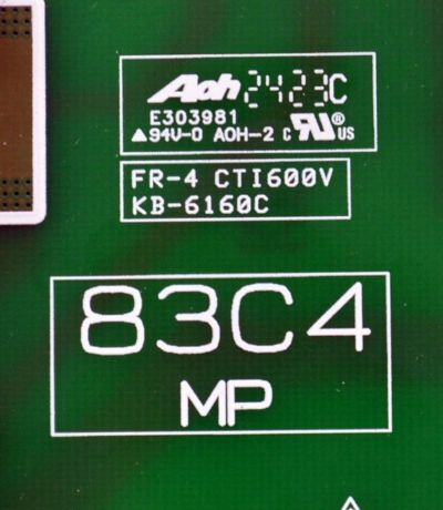 FUENTE DE PODER ORIGINAL PARA TV LG / NUMERO DE PARTE 41959801 / EAX70214903 / EAX70214903(1.0) / LGPS86C4-240P / 4HPRSLOK-0001 / 83C4MP / PANEL LE830AQU (ES)(B2) / MODELO OLED83C4AUA / OLED83B4AUA - Imagen 4